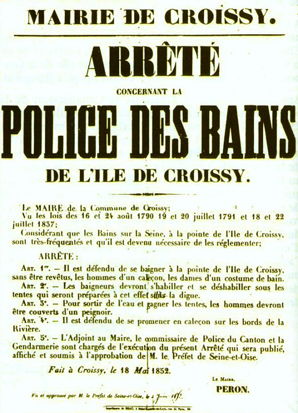 Police des bains