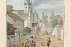 Prieure-de-Croissy-estampe-de-J.B.-Huet-1788